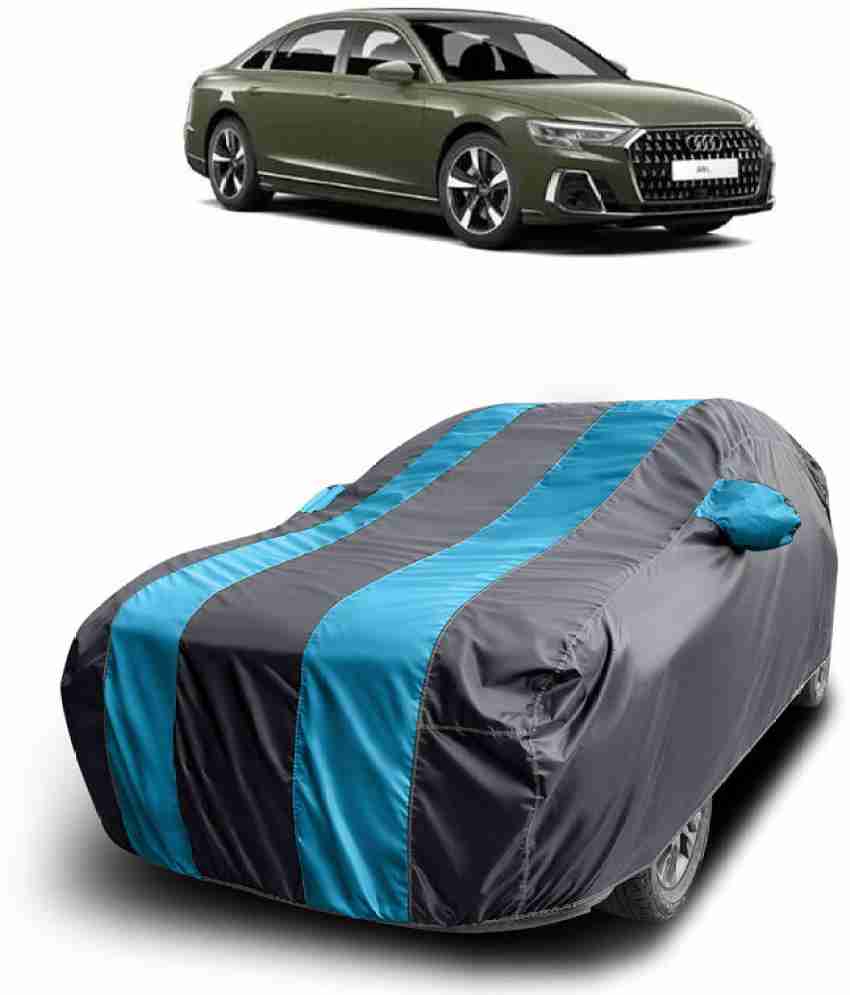 MADAFIYA Car Cover For Audi A8 (With Mirror Pockets) Price in
