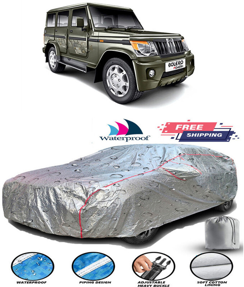 Ascension Car Cover For Mahindra Bolero With Mirror Pockets