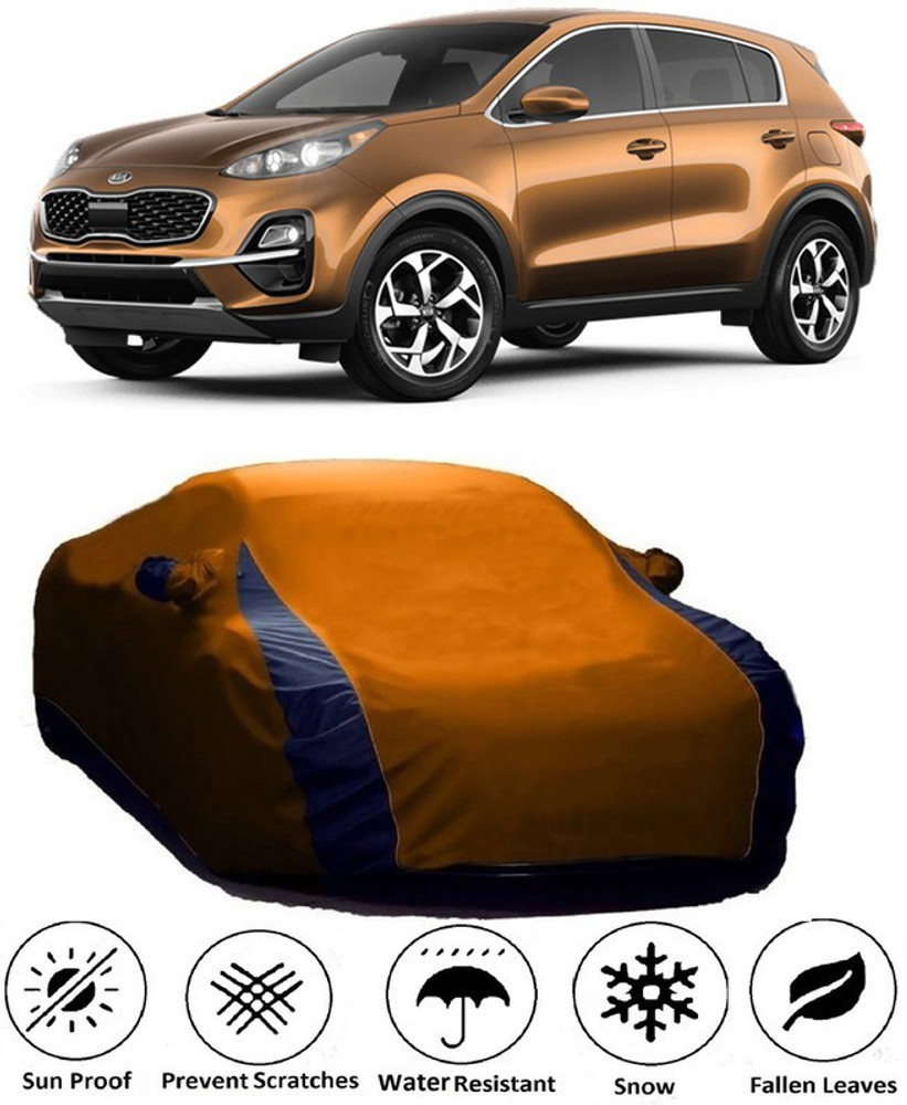 Genipap Car Cover For Kia Sportage With Mirror Pockets Price in