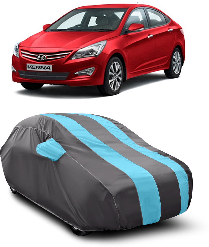 aosis Car Cover For Hyundai Fluidic Verna With Mirror Pockets