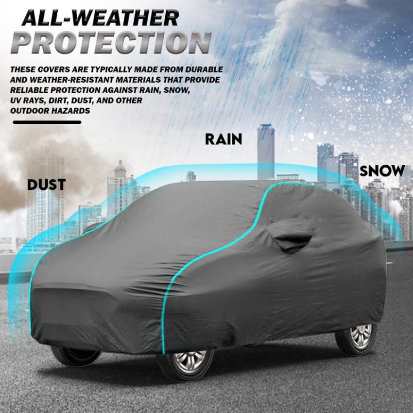 Car Cover For Fiat Punto Auto Outdoor Sun Shade Rain Snow