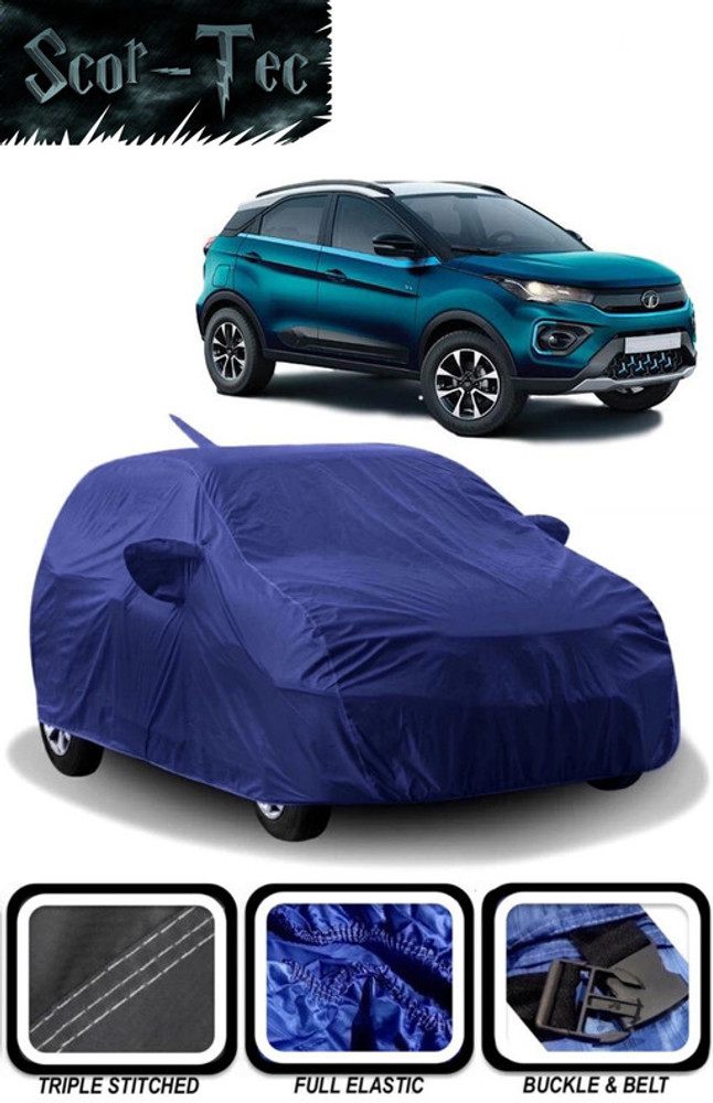 SCOR TEC Car Cover For Tata Nexon With Mirror Pockets Price in