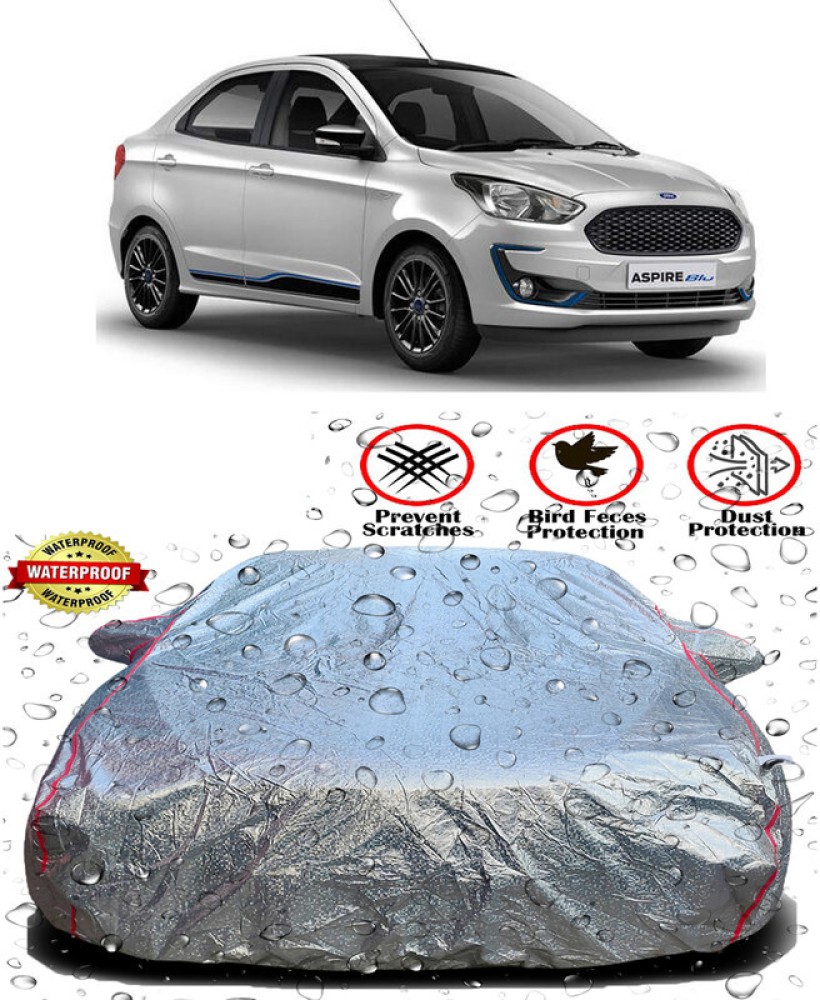 Genipap Car Cover For Ford Figo Aspire (With Mirror Pockets) Price