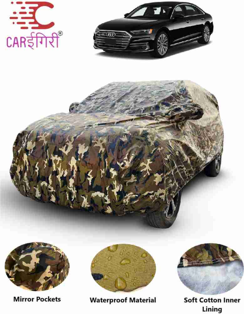 Carigiri Car Cover For Audi A8 (With Mirror Pockets) Price in