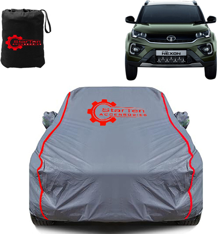 STARTEN Car Cover For Tata Nexon 1.2 Revotron XM With Mirror