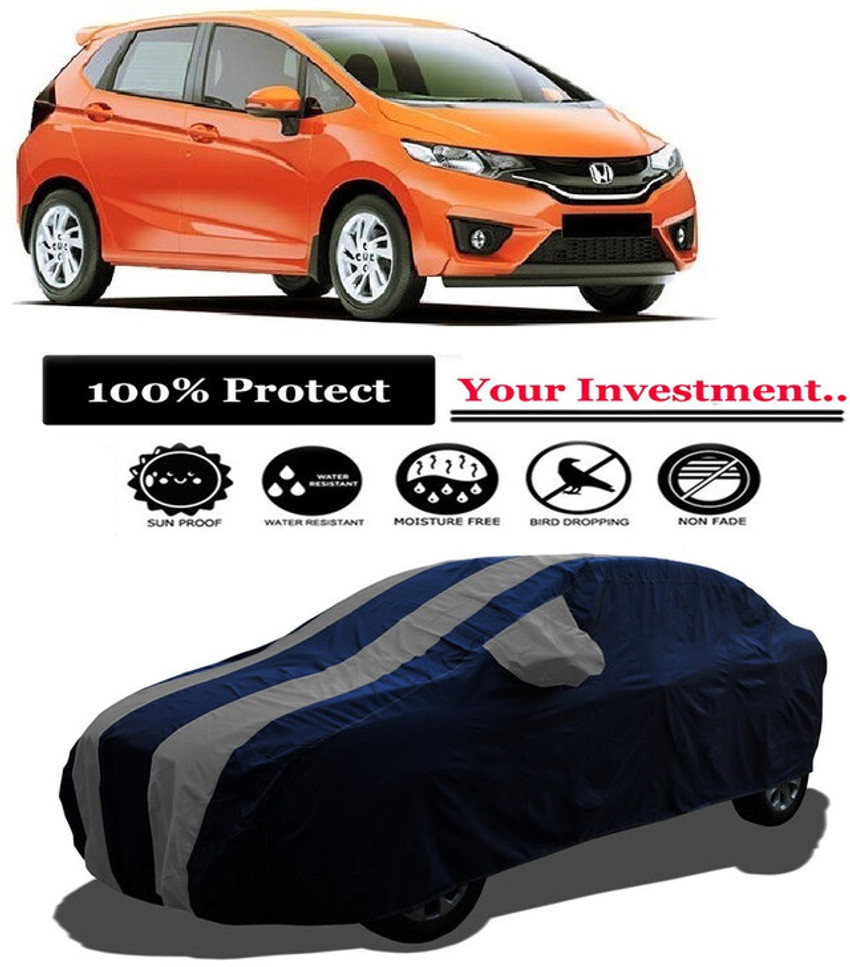 Amexride Car Cover For Honda Jazz S Diesel With Mirror Pockets Price in India Buy Amexride Car Cover For Honda Jazz S Diesel With Mirror Pockets online at Flipkart