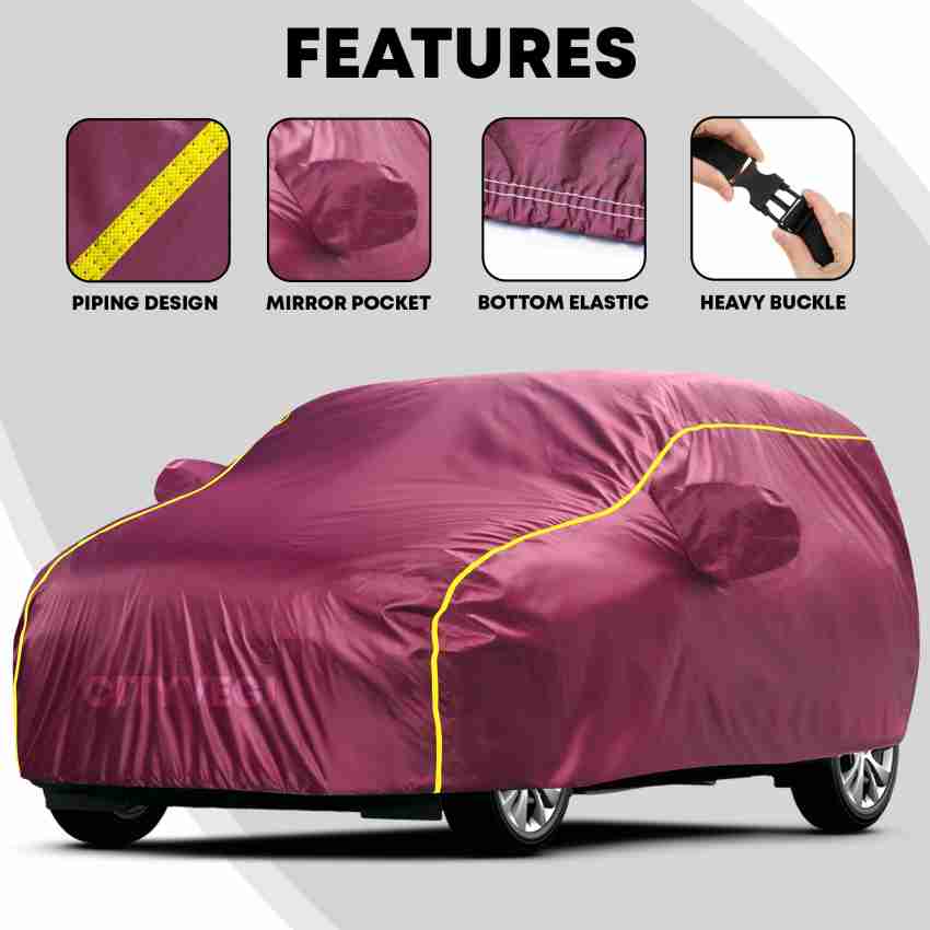 RAGHURANI Car Cover For Chevrolet Spark, Spark 1, Spark 1 LS, Spark 1.0 LT,  Spark Nsplit, Spark Split (With Mirror Pockets) Price in India - Buy  RAGHURANI Car Cover For Chevrolet Spark