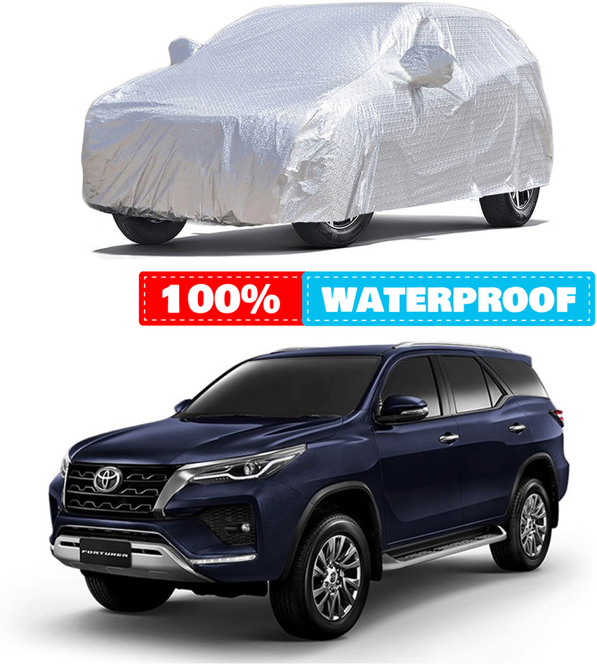 A Galaxy Product Car Cover For Toyota Fortuner With Mirror