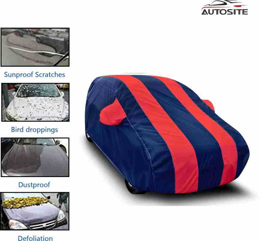 XOCAVO Car Cover For Ford Figo (With Mirror Pockets) Price in