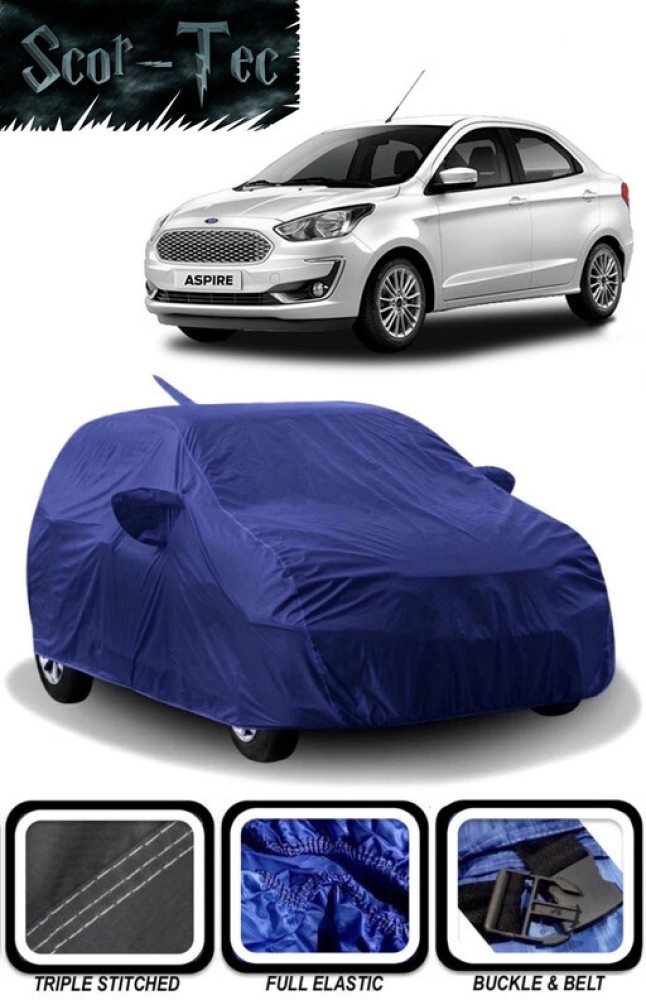 SCOR-TEC Car Cover For Ford Figo Aspire 1.5 TDCi Titanium (With