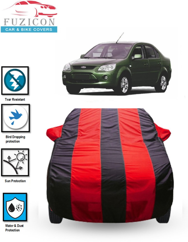 FUZICON Car Cover For Ford Fiesta Classic (With Mirror Pockets