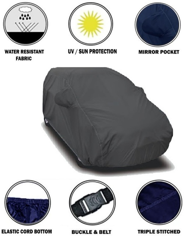 Fclues STORE Car Cover For Chevrolet Spark (With Mirror Pockets