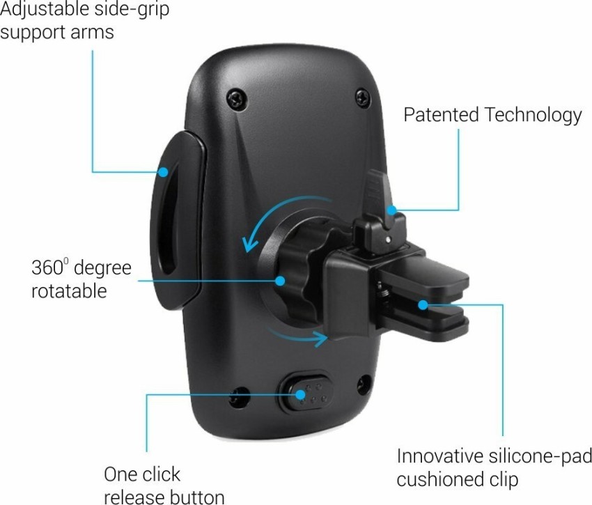 Portronics Car Mobile Holder for Clip Price in India - Buy
