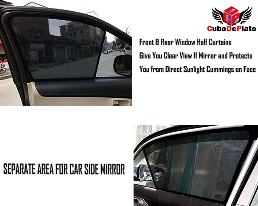 Car front door deals side window shades