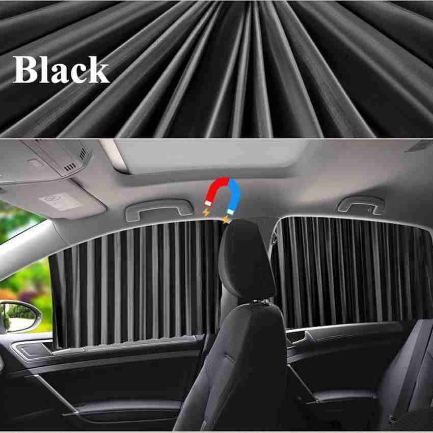 Car Sun Shade Curtains, Front Window and Rear Window Sun Shades, Latest  Collection of Sun Protection Black Window Shades for Cars