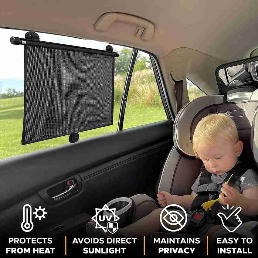 Calveir Car Window Sun Shade Close-up