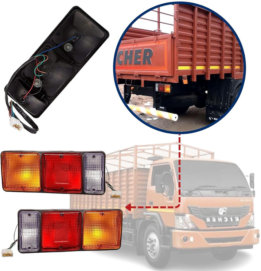 Commercial truck shop tail lights