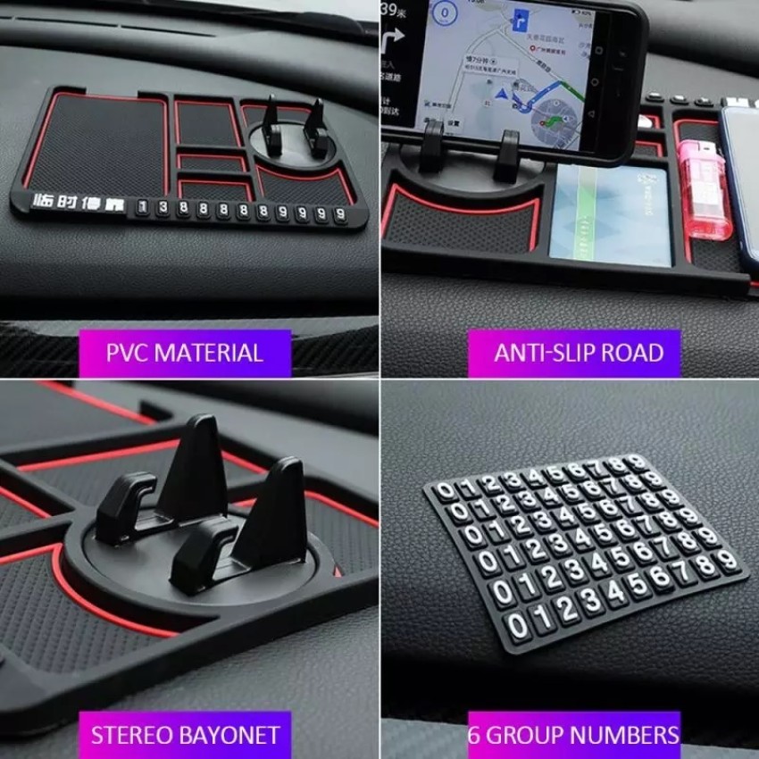 Multi-Functional Car Anti-Slip Mat Phone Holder Non Slip Phone Mount Car  Pad Ma