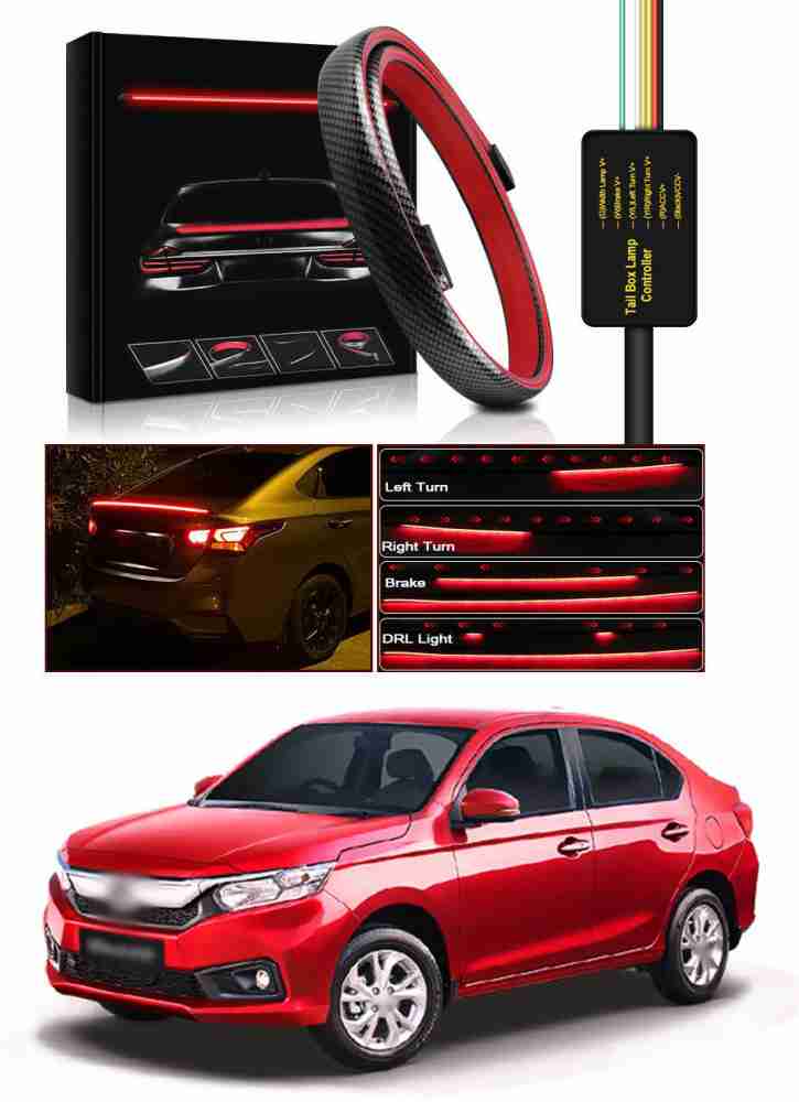 PROEDITION Car Tail Light LED Strip Kits Red Brake Stop Turn Signal Running  For Amaze Car Beading Roll For Bonnet, Bumper, Trunk Price in India - Buy  PROEDITION Car Tail Light LED