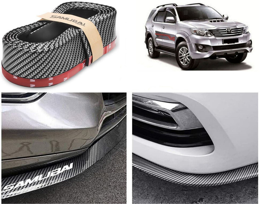 Selifaur Carbon Steel Rubber Car Bumper Guard Price in India
