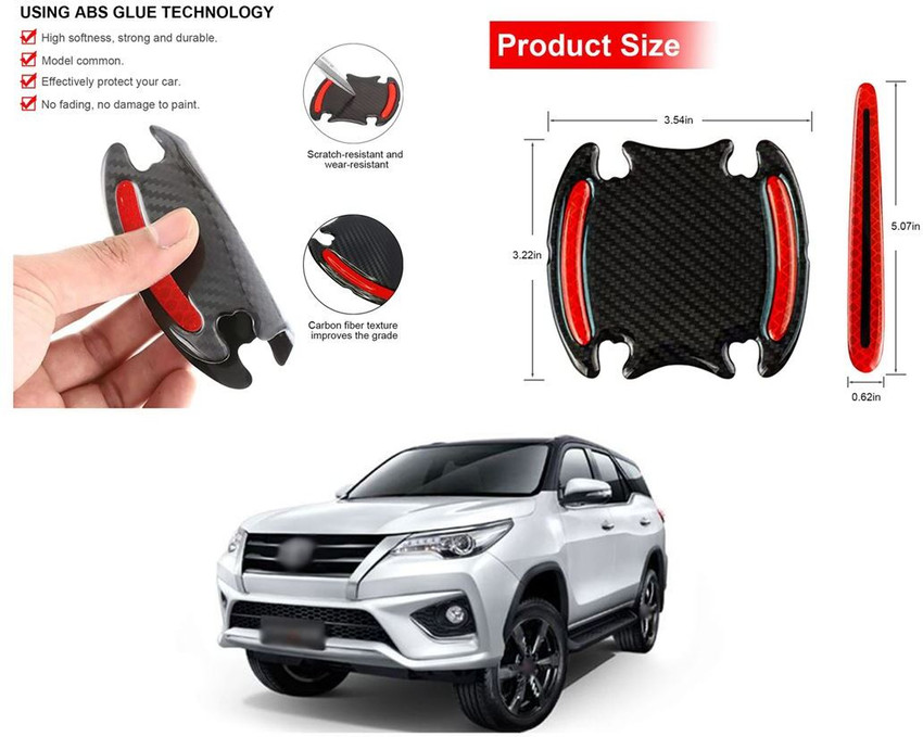 Car door handle cup protector deals toyota