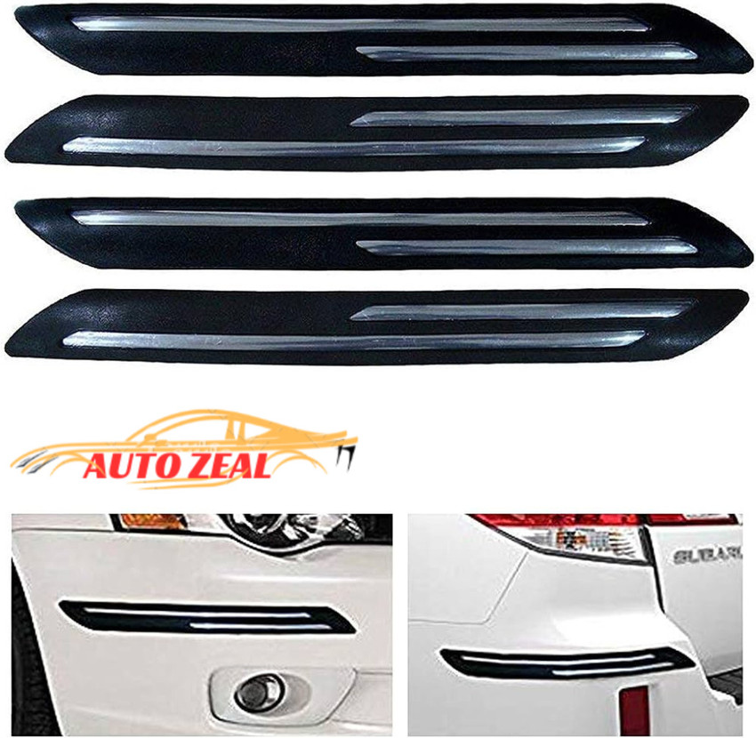 Car bumper outlet protector stainless steel