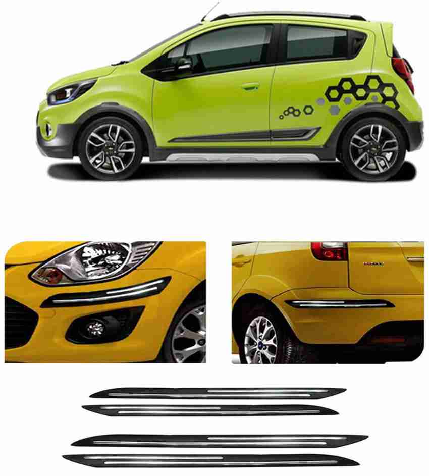 Chevrolet beat bumper guard hotsell