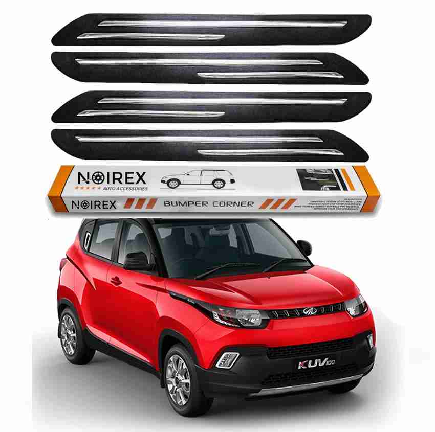 ZIMBER Rubber Stainless Steel Car Bumper Guard Price in India