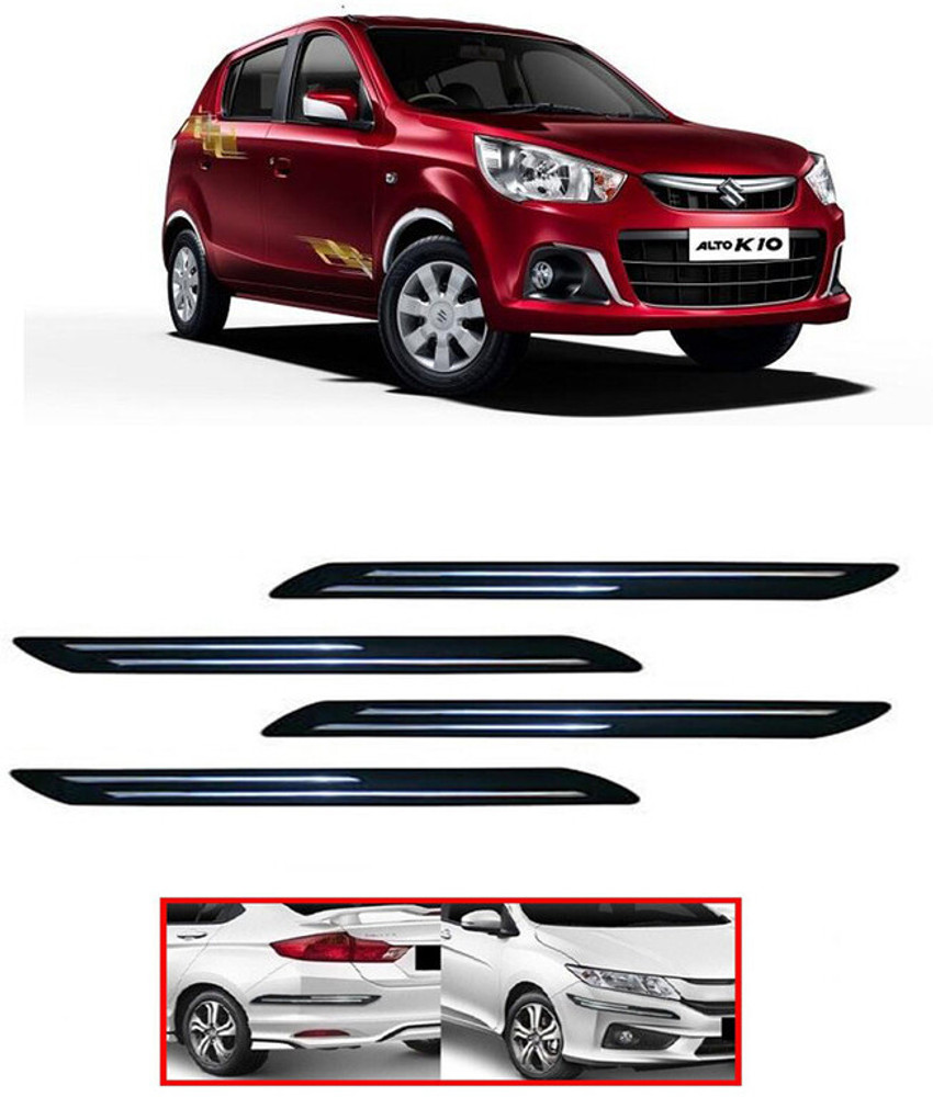 Steel bumper guard outlet for alto k10