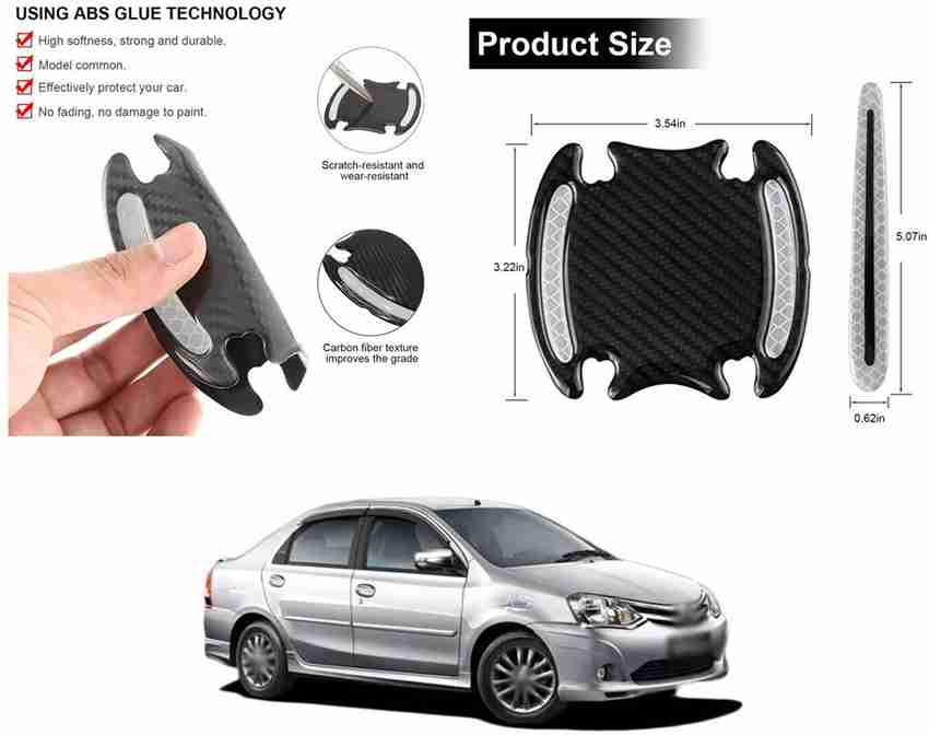 Car door handle best sale cup protector toyota