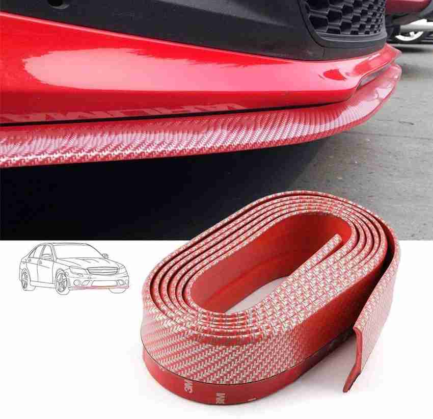 Front bumper top rubber guard