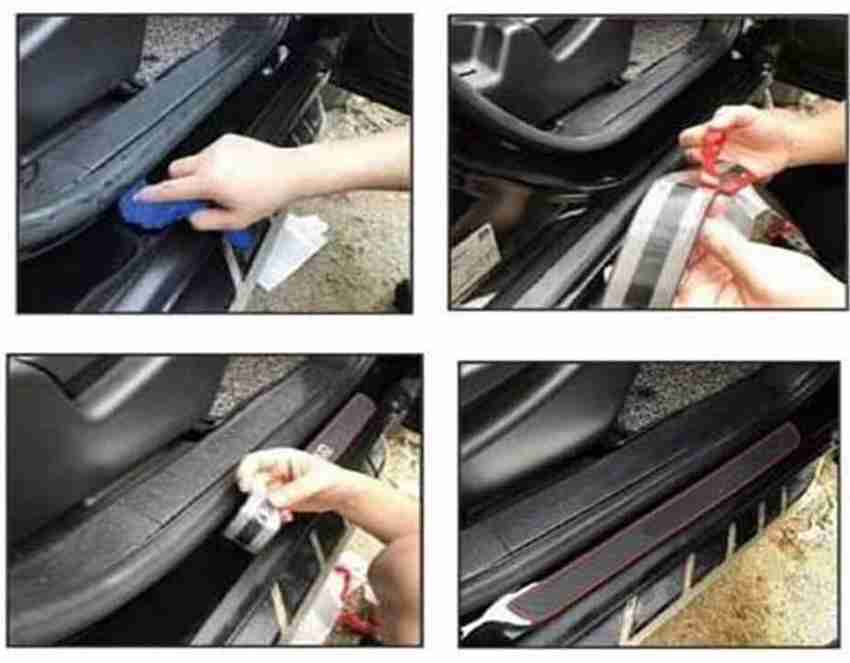 Kromtec Rubber Car Door Protector Door Sill Plate Price in India