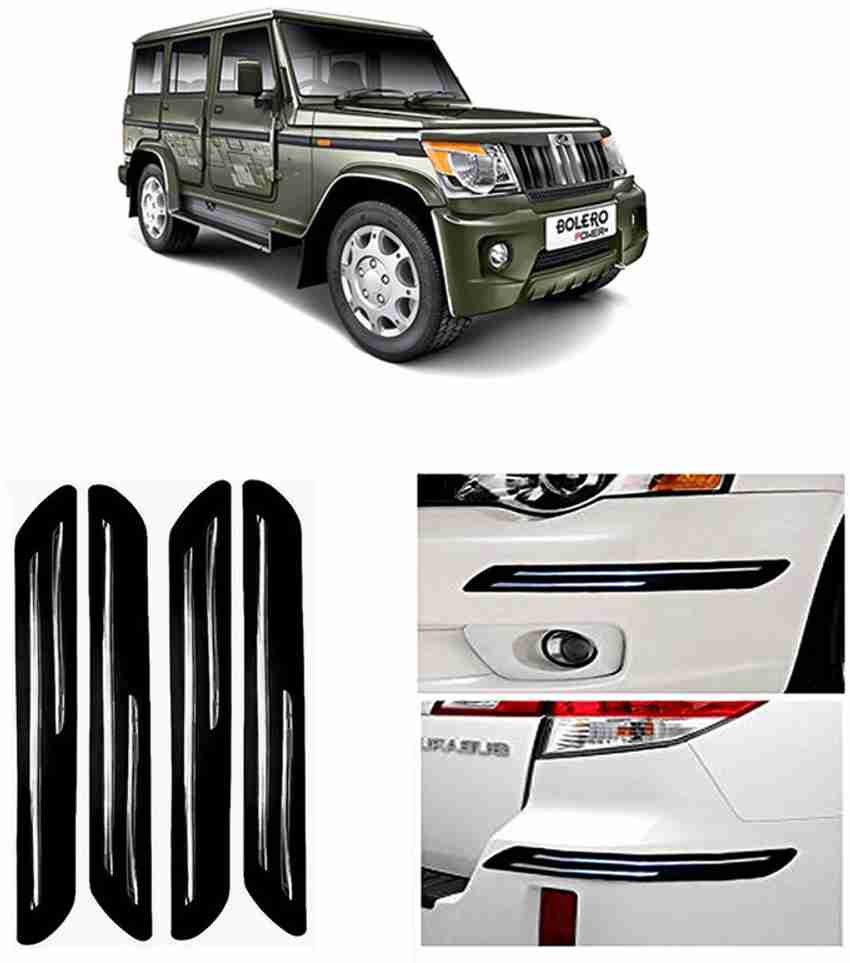 Ascension Stainless Steel Plastic Car Bumper Guard Price in India
