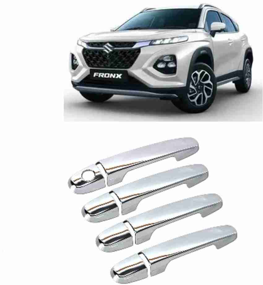 MOTOSHIELD Car Chrome Door Handle for FRONX Maruti Car Door Handle