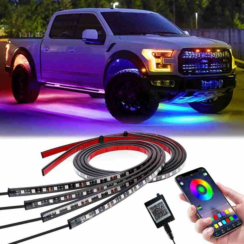 goshop Car Under Body Chassis Light 8 Colors 12V RGB Kit with Wireless  Remote Control Car Fancy Lights Price in India - Buy goshop Car Under Body  Chassis Light 8 Colors 12V