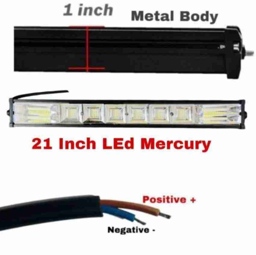 goshop 78 LED Mercury Fog Lamp LED Bar Light with Metal Body 21 inch, White  Car Fancy Lights Price in India - Buy goshop 78 LED Mercury Fog Lamp LED  Bar Light