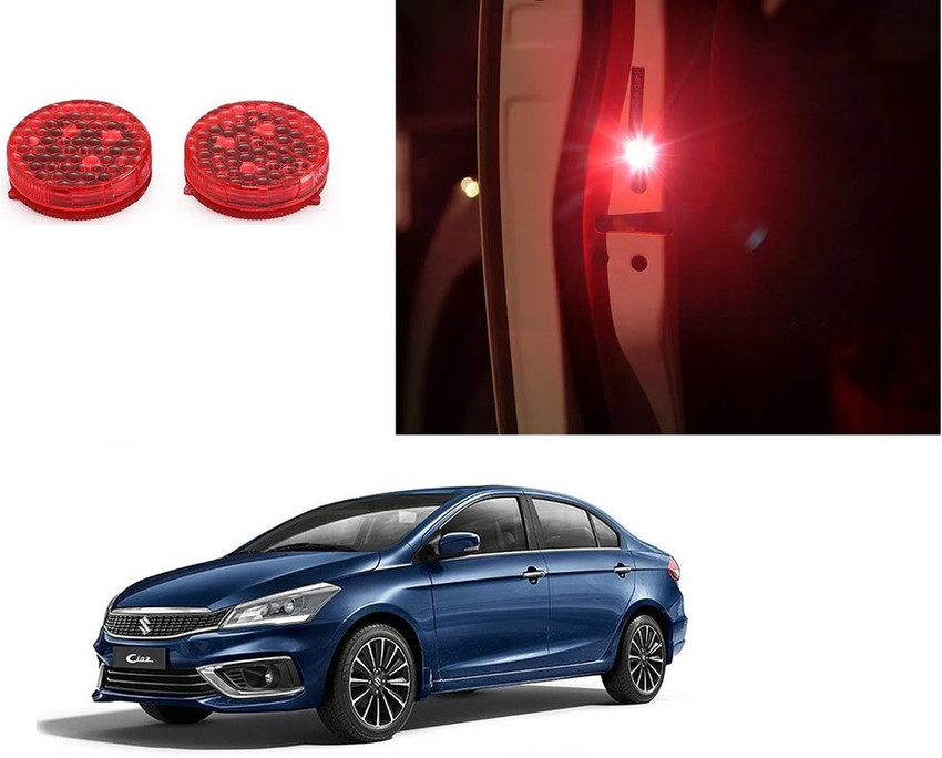 Magnetic car top door lights