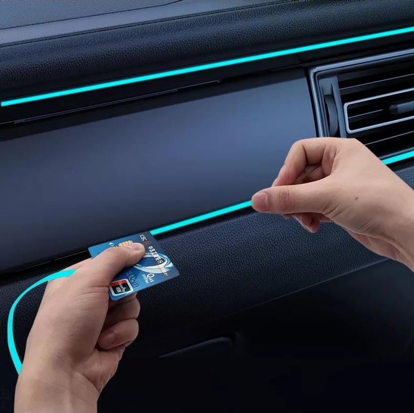 Atoray El Wire Blue Car Luxury Car Dashboard Waterproof For Maruti