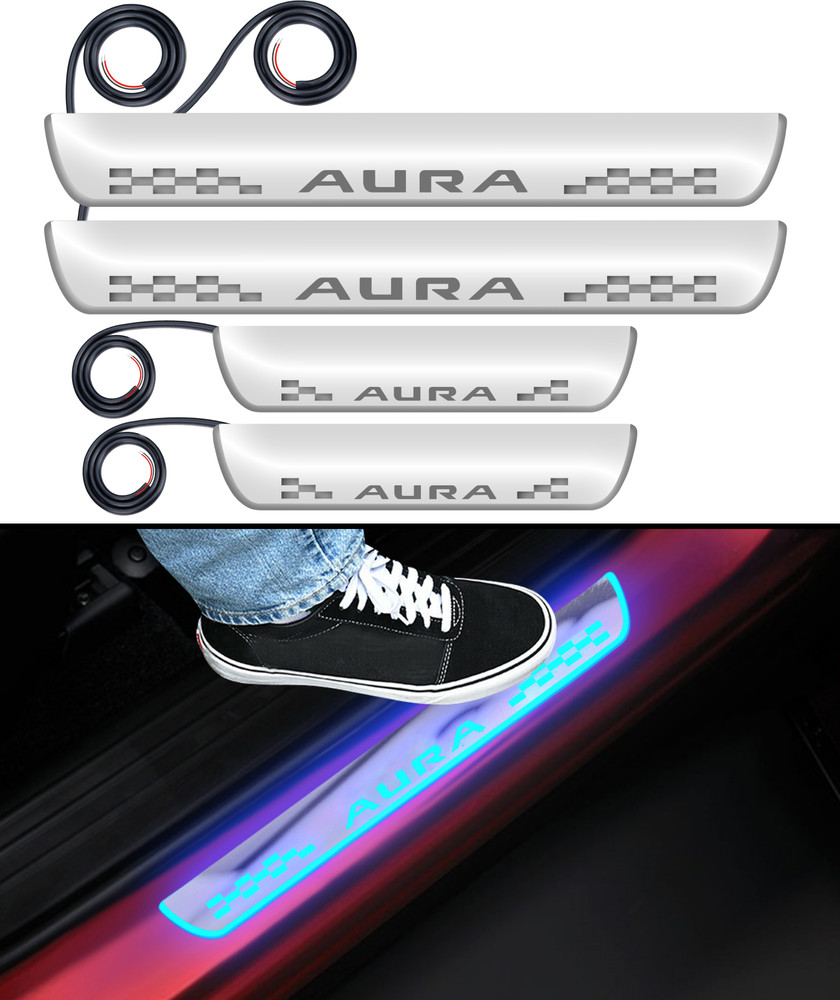Hyundai aura new arrivals scuff plate