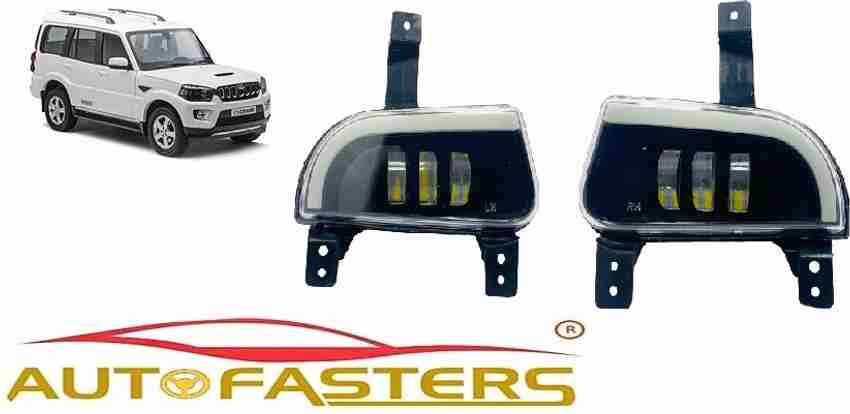 Autofasters Car Led fog Light For Scorpio Classic With 3 Lens & DRL With  Turn Indicator Car Fancy Lights Price in India - Buy Autofasters Car Led  fog Light For Scorpio Classic