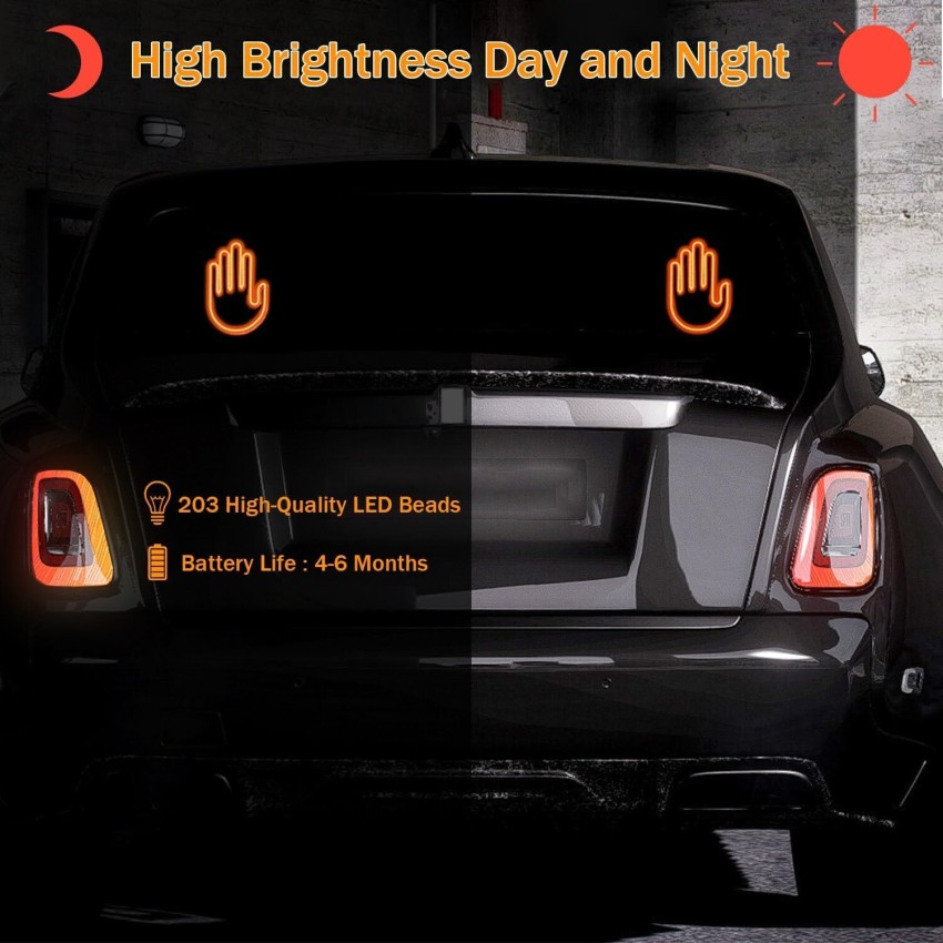 carempire Led Hand Sign, Glowgesture Car Hand Light with Remote Car Fancy  Lights Price in India - Buy carempire Led Hand Sign, Glowgesture Car Hand  Light with Remote Car Fancy Lights online