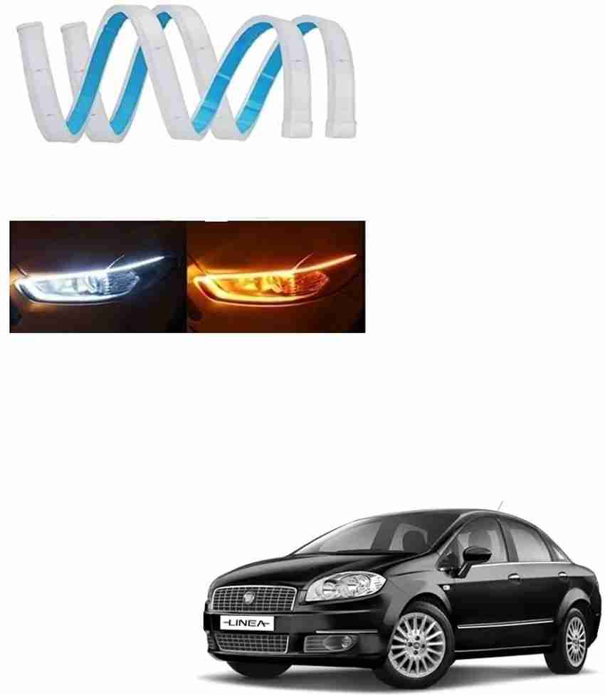SPREADX Car Headlight Led Strip White DRL Daytime Light 12v For