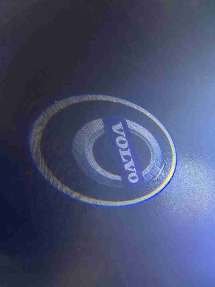 Ride2joy 2Pcs For Volvo Car Door Logo Shadow Light Car Fancy