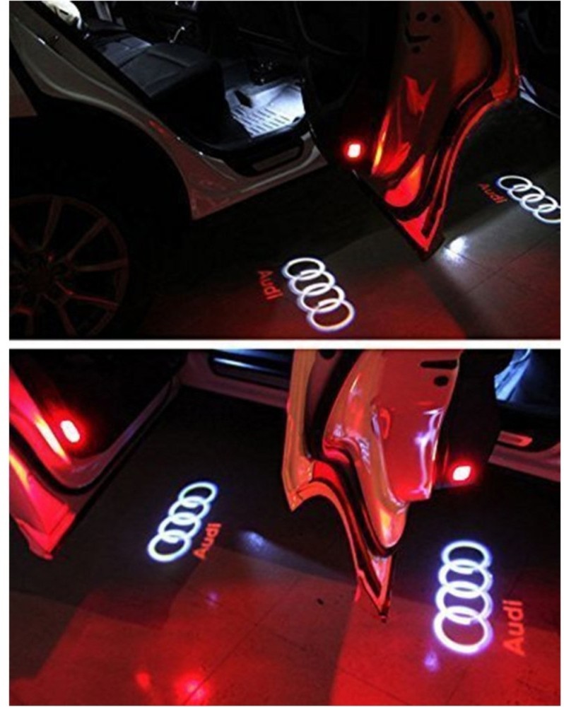 Buy Audi Car Entry LED Projection Lights, Rings with Gecko Online at  desertcartINDIA