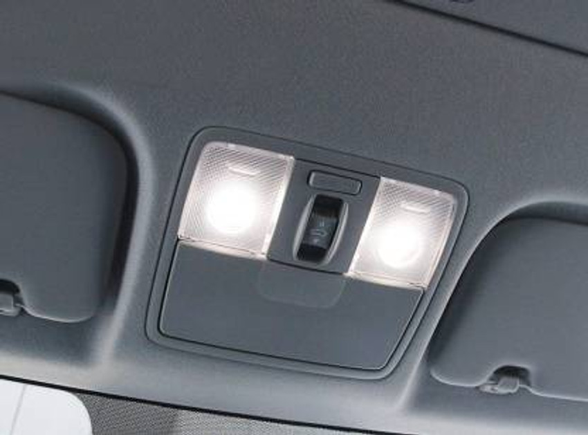 Front reading hot sale lights car