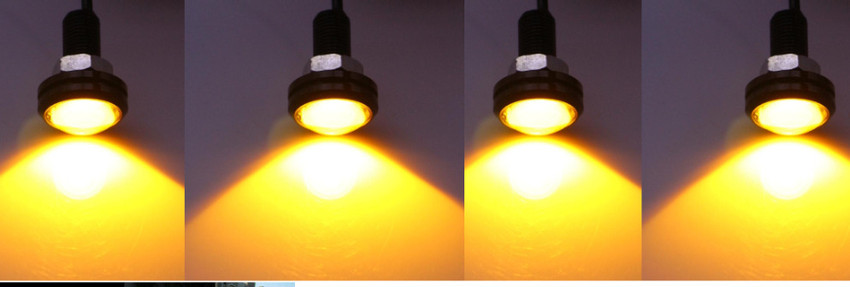 Orange led store lights for cars