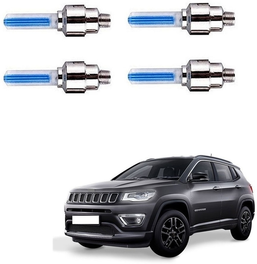 SPREADX Car Tyre Light LED Tire Motion Flash Valve Cap For Jeep