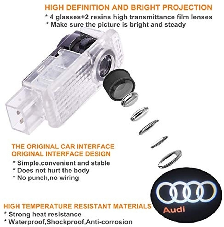 Audi a4 top b8 door lights