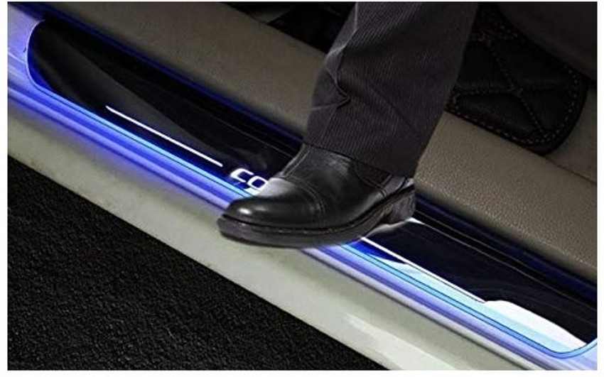Car door top foot protector