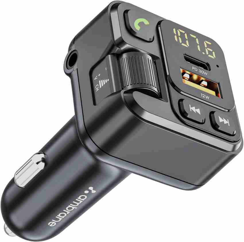 Ambrane Car Connect MP3 Car FM Modulator
